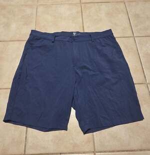 Graham Luxe Men's Blue Golf Performance Shorts Size 40